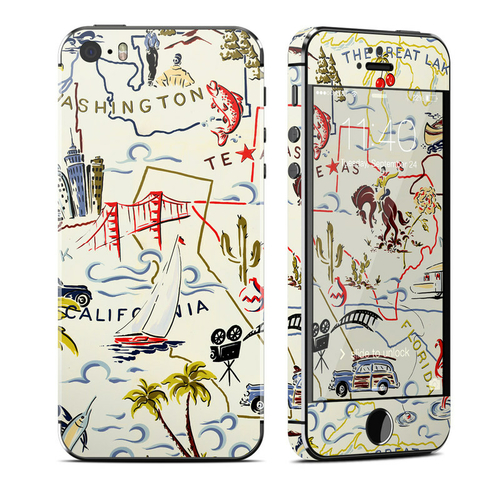 DecalGirl AIP5S-RTRIP Apple iPhone 5S Skin - Road Trip