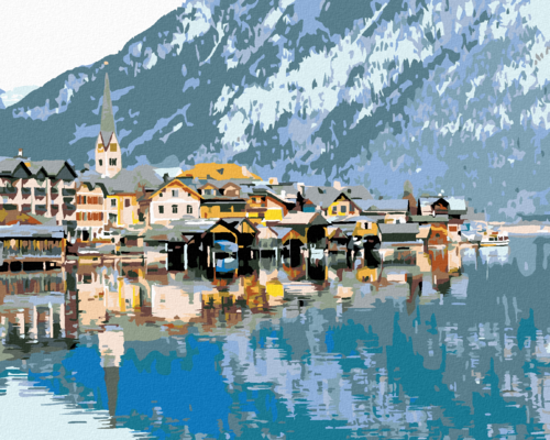 Paint by Numbers - HALLSTATT IN THE ALPS