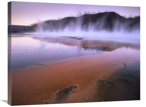 Global Gallery GCS-396955-2432-142 24 x 32 in. Steaming Hot Springs at
