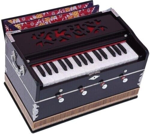 Spocket Dropship Harmonium Musical Instrument 4 Stopper Double Bellow 32 Key 440HZ Tune