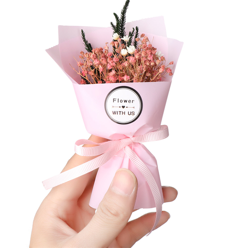 1PC Mini Gypsophila Natural Dried Flowers with Box