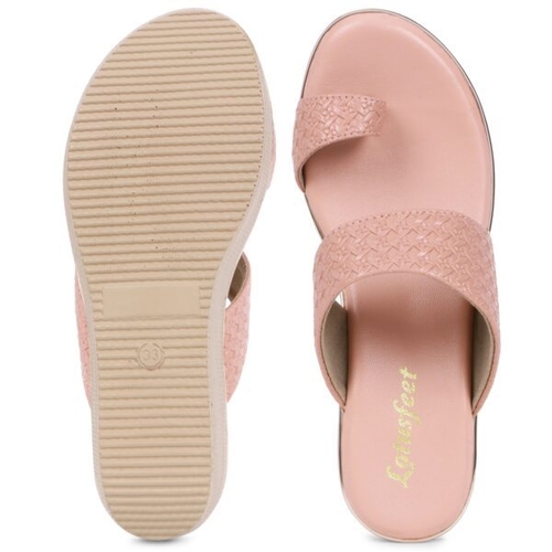 PU Sole non-slippable Thumb Flats For Women