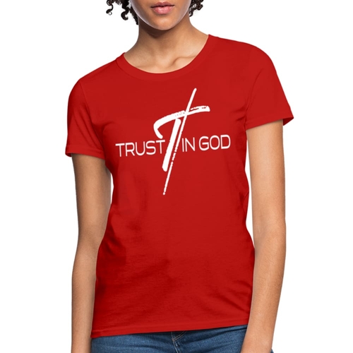 Womens T-shirt - Trust in God Graphic Tee