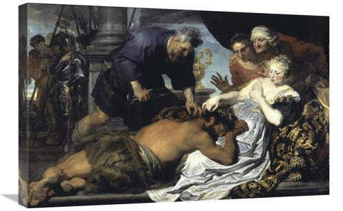 Global Gallery GCS-283287-30-142 30 in. Samson & Delilah Art Print - A