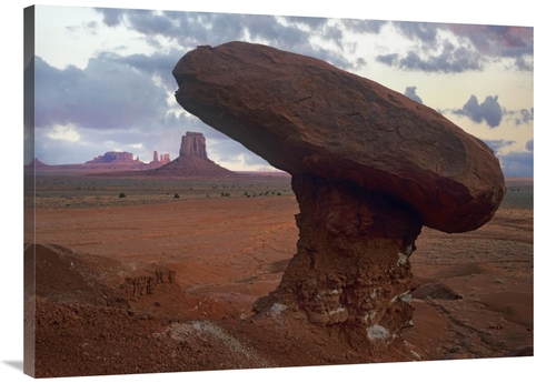 Global Gallery GCS-396441-3040-142 30 x 40 in. Mushroom Rock at North 