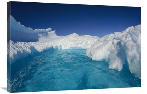 Global Gallery GCS-397755-2436-142 24 x 36 in. Sculpted Iceberg, T