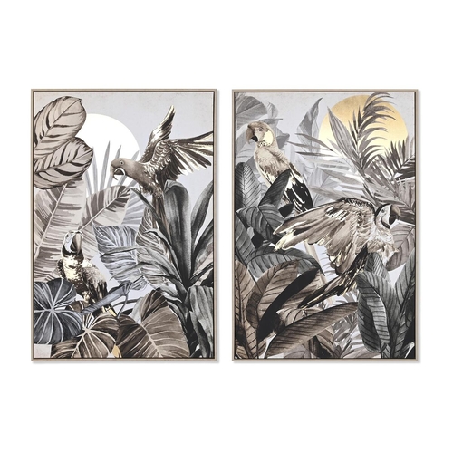 Painting DKD Home Decor Tropical 83 x 4,5 x 122,5 cm 83 x 4,5 x 123 cm