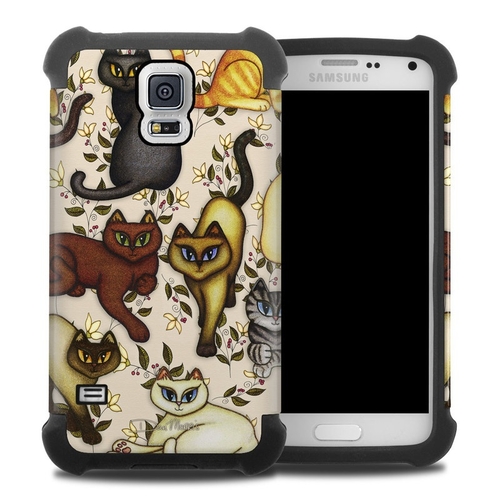 DecalGirl SGS5BC-CATS Samsung Galaxy S5 Bumper Case - Cats