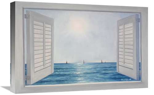 Global Gallery GCS-460345-1624-142 16 x 24 in. Open Shutters Art Print