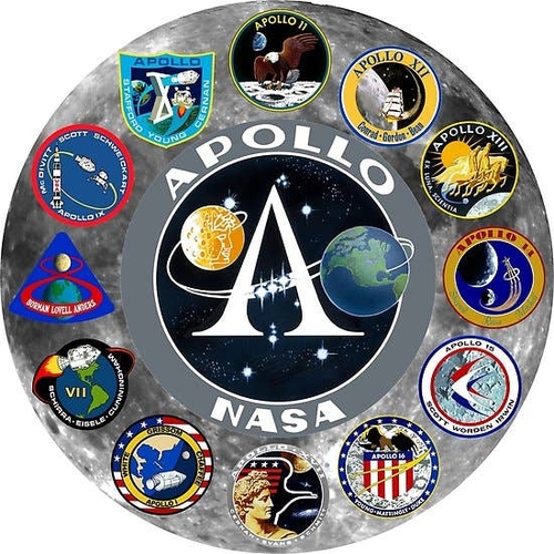 3 Inch Cloth Patch Apollo Patches Nasa