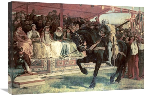 Global Gallery GCS-267413-30-142 30 in. The Queen of the Tournament Ar