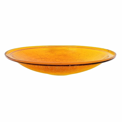 Main Mintueman-Achla CGB-14M 14 in. Crackle Bowl, Mandarin image