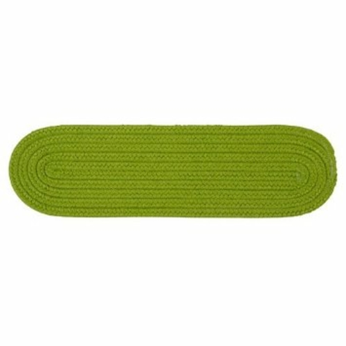 Colonial Mills H271A008X028SX Simply Home Solid - Bright Green Stair T