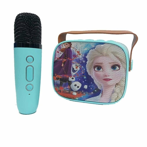 Wireless Mini Karaoke Speaker and Microphone Portable Home BT Party