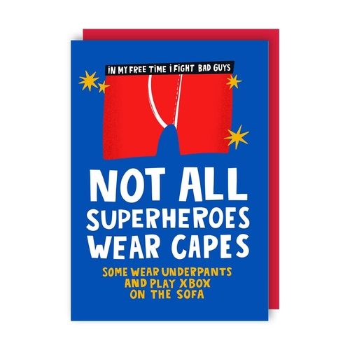 Capes Father's Day Card (Pack of 6)