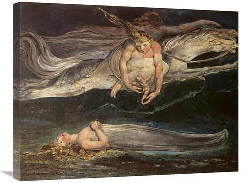 Global Gallery GCS-281718-30-142 30 in. Divine Comedy - Pity 19th C. A