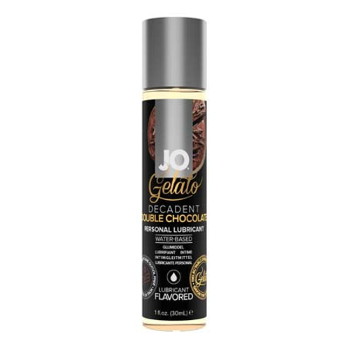 JO Gelato Decadent Double Chocolate Flavored Water-Based Lubricant 1