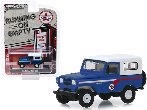 1964 Nissan Patrol Blue with White Top \Caltex\" \"Running on Empty\"