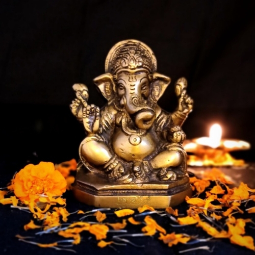 4" Small Ganesha