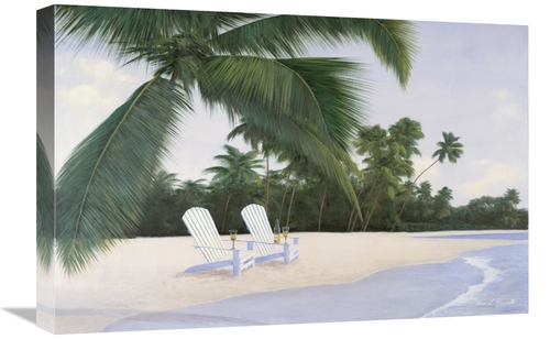 Global Gallery GCS-393978-1624-142 16 x 24 in. Island Hideaway Art Pri