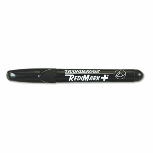 Dixon 95007 RediMark Plus Permanent Marker, Chisel Point, Blac