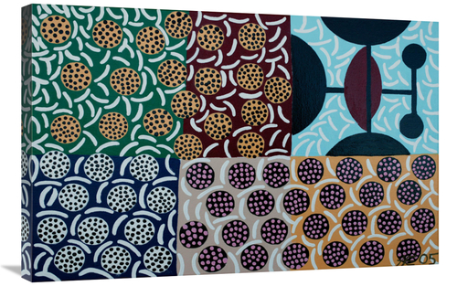 Global Gallery GCS-479193-2436-142 24 x 36 in. Circle Point Art Print 