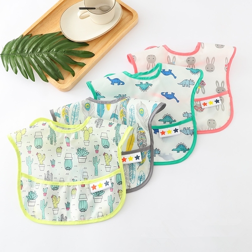 Baby Bibs EVA Waterproof Lunch Bibs Cartoon