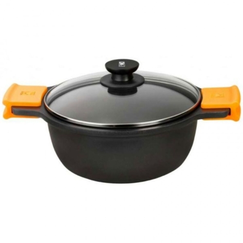 Casserole BRA Braisogona_A270336 Black Ø 36 cm Aluminium Cast