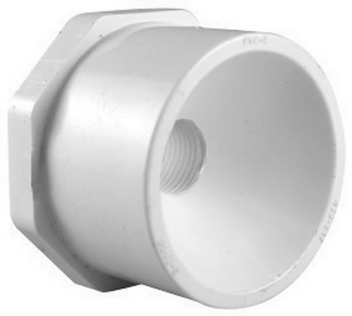 Charlotte PVC 02107 1000 1.25 x 1 in. Reducing Bushing  White