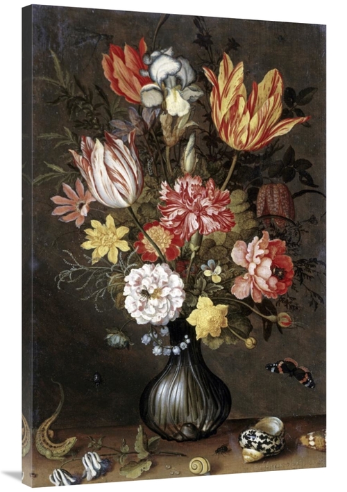 Global Gallery GCS-276578-40-142 40 in. Tulips, Carnations, An