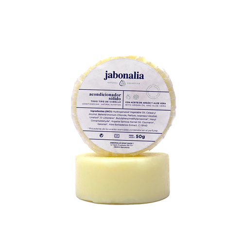 Acondicionador sólido con Aloe y Argán 50g - Conditioner bar