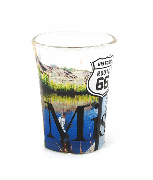 Americaware SGMIS01 Missouri Full Color Etched  Shot Glass