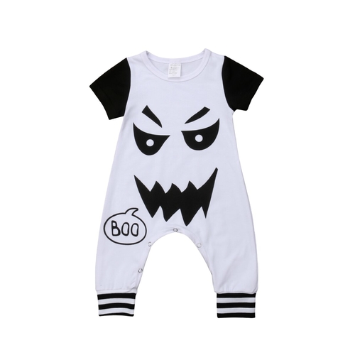 Newborn Baby Girl Boy Monster Romper Jumpsuit