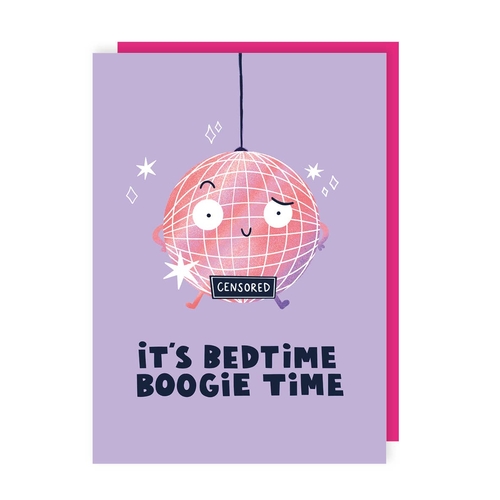 Bedtime Boogie Valentine's Card (Pack of 6)