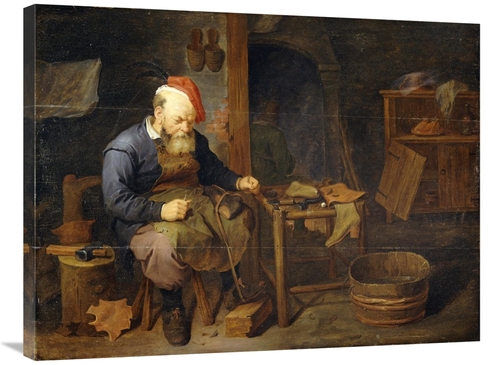Global Gallery GCS-267222-36-142 36 in. A Cobbler Art Print - David Ry