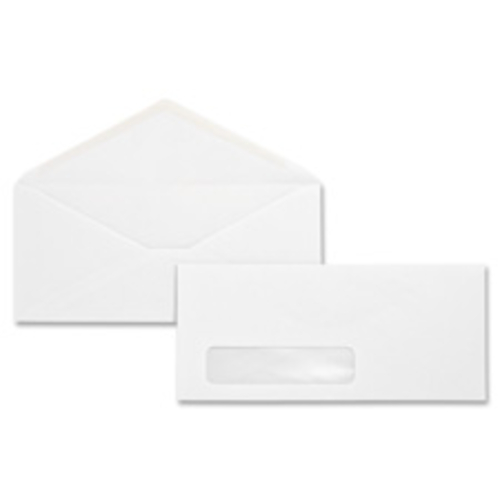 Business Window Envelopes,No.10,4.13 in. x 9.5 in.,500-BX&