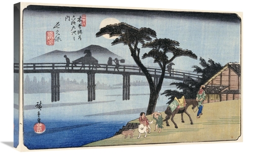 Global Gallery GCS-266551-30-142 30 in. Nagakubo Art Print - Hiroshige