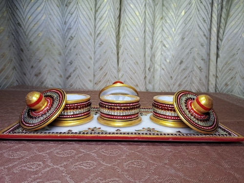 Marble Suparidaan With Tray