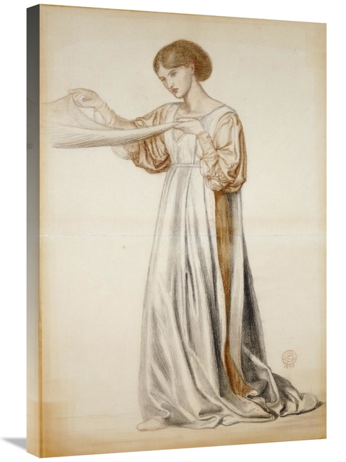 Global Gallery GCS-267192-30-142 30 in. Study for a Pall Bearer in Dan