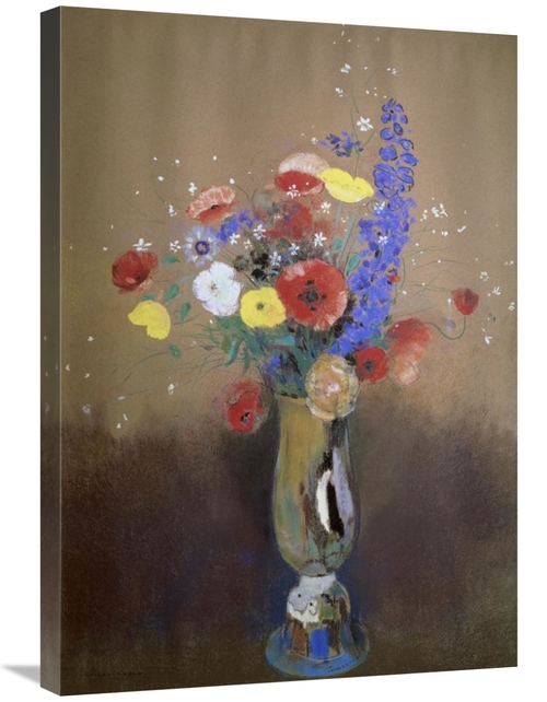 Global Gallery GCS-279561-30-142 30 in. Vase of Flowers From a Field A