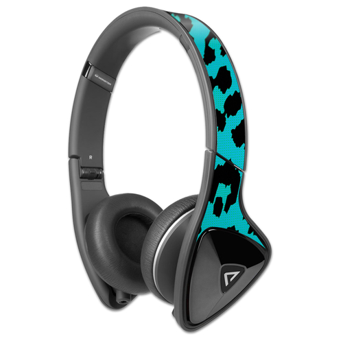 MightySkins MODNA-Teal Leopard Skin for Monster DNA Headphones Wrap Co