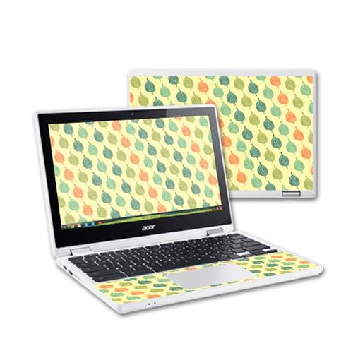 MightySkins ACCR11-Maze Leaves Skin Decal Wrap for Acer Chromebook R11