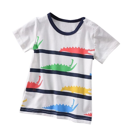 Toddler Kids Baby Boys Girls Summer Clothes Tshirt