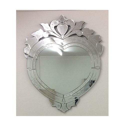 Venetian Heart Shaped Mirror