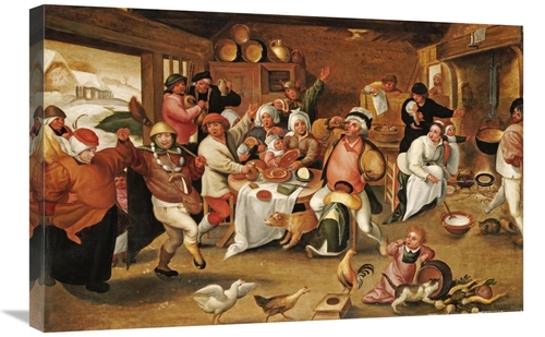 Global Gallery GCS-267483-30-142 30 in. The King Drinks Art Print - Ma