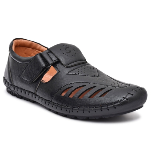 Slip-On Formal Shoes For Men (Size-UK-6) (Color-BLACK)