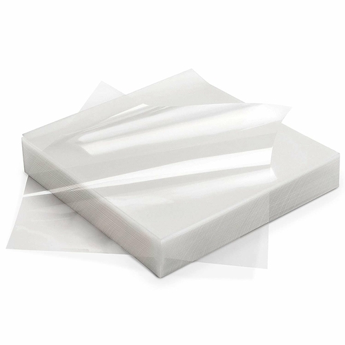 Pack of 1000 Bi-axially Oriented Poly Sheets 20 x 20. Plastic Deli and