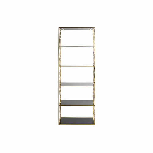 Shelves DKD Home Decor 8424001777112 Crystal Golden Metal 6 Shelves