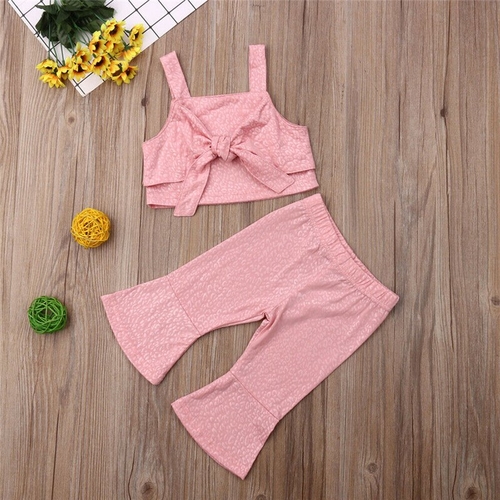 AU 2PCS Toddler Kids Baby Girl Summer Clothes
