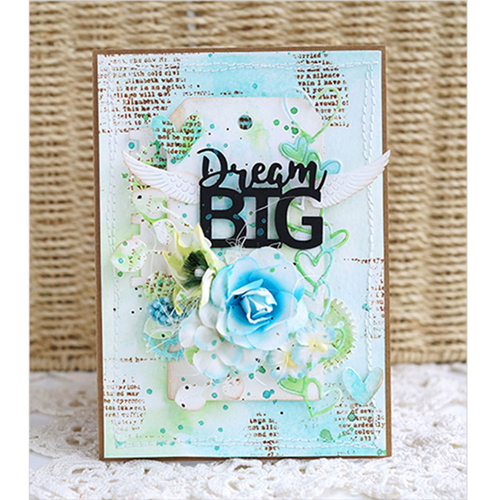 Words Cutting Dies DIY Paper Card Making Photo